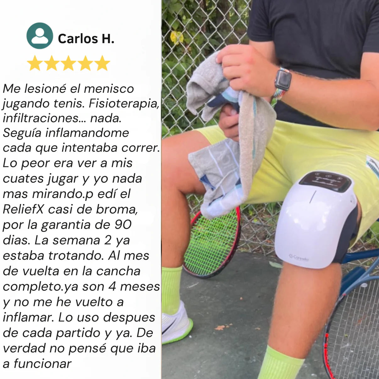 Kalvio™ – Alivio para tus rodillas Sin Pastillas, Inyecciones o Cirugía.