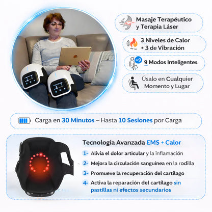 Kalvio™ – Alivio para tus rodillas Sin Pastillas, Inyecciones o Cirugía.