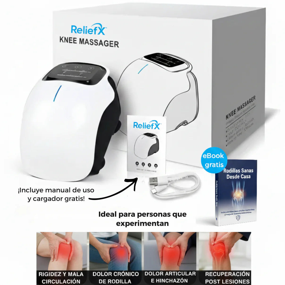 Kalvio™ – Alivio para tus rodillas Sin Pastillas, Inyecciones o Cirugía.