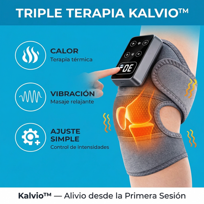 Electric Knee Massager with 3 Levels of Vibration And 5 Levels of Hot Compression Heated Leg Joint Muscle Relaxing Knee Pad