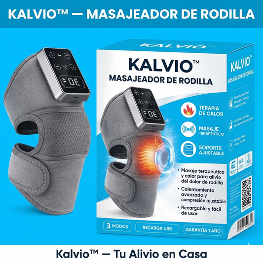 Electric Knee Massager with 3 Levels of Vibration And 5 Levels of Hot Compression Heated Leg Joint Muscle Relaxing Knee Pad