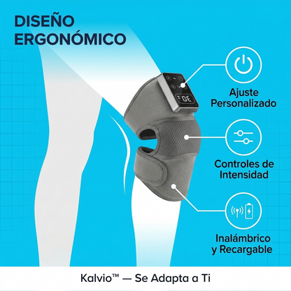Electric Knee Massager with 3 Levels of Vibration And 5 Levels of Hot Compression Heated Leg Joint Muscle Relaxing Knee Pad